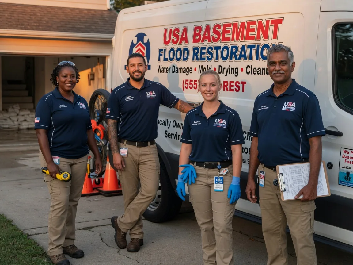 Basement Flood Cleanup company in Edinburg, PA